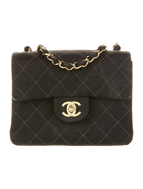 chanel black square bag